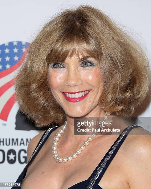 Playboy Playmate / Actress Barbi Benton attends the 4th annual American Humane Association Hero Dog Awards at The Beverly Hilton Hotel on September...
