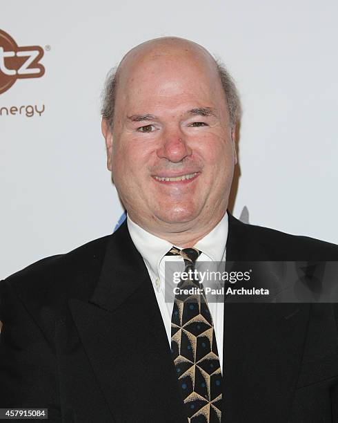 Comedian / Actor Larry Miller attends the 4th annual American Humane Association Hero Dog Awards at The Beverly Hilton Hotel on September 27, 2014 in...