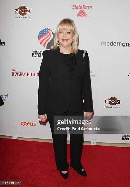 Personality Candy Spelling attends the 4th annual American Humane Association Hero Dog Awards at The Beverly Hilton Hotel on September 27, 2014 in...