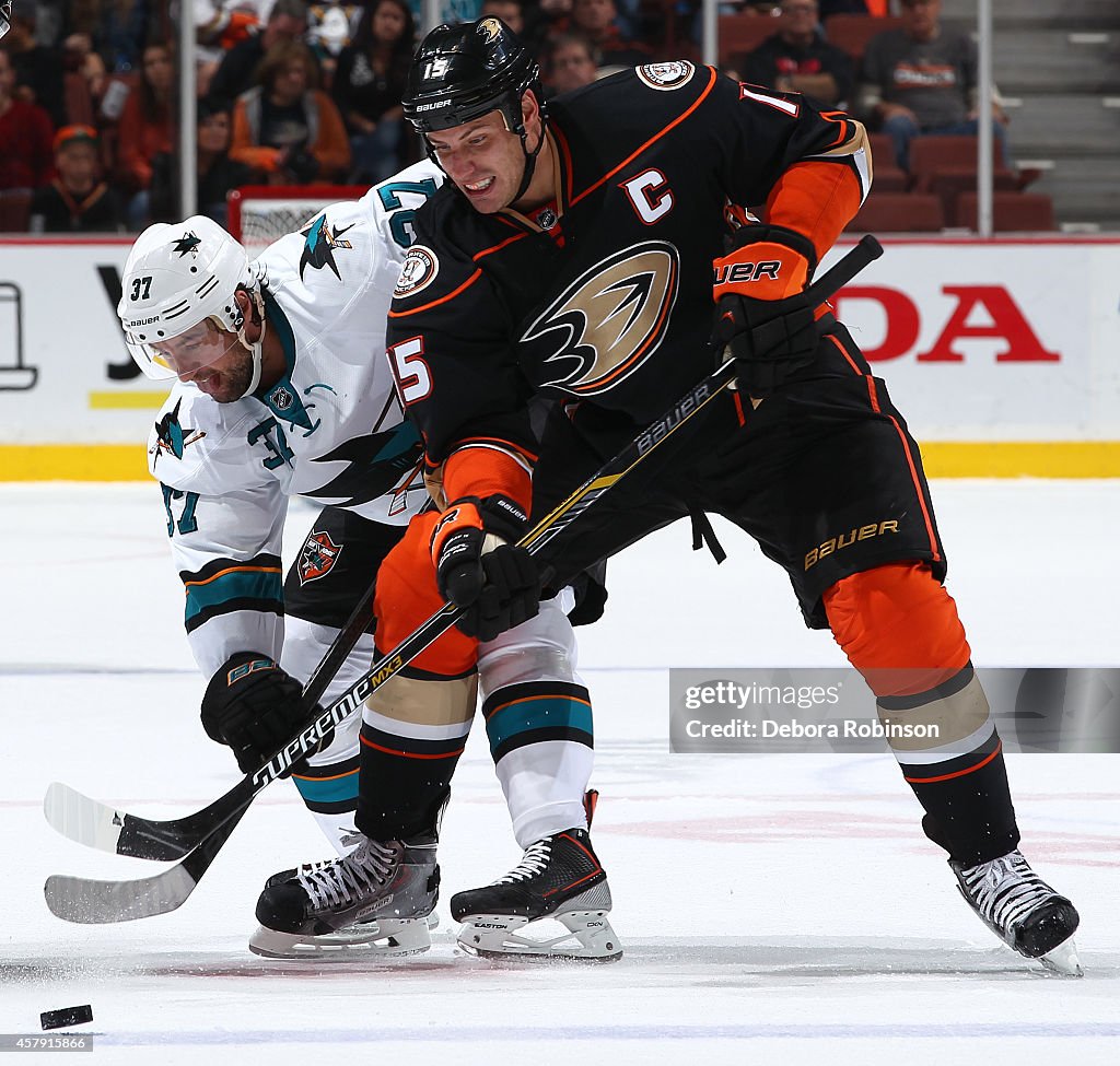 San Jose Sharks v Anaheim Ducks