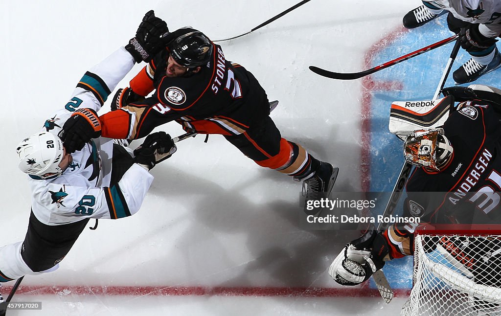 San Jose Sharks v Anaheim Ducks