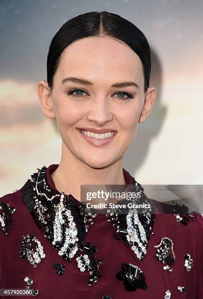 Actress Jess Weixler attends the premiere of Paramount Pictures' "Interstellar" at TCL Chinese Theatre IMAX on October 26, 2014 in Hollywood,...