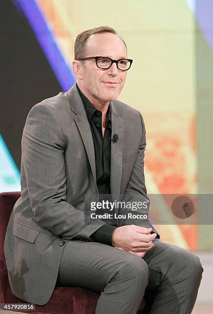 Scott Foley and Clark Gregg are the guests today, Monday October 20, 2014 on Walt Disney Television via Getty Images's "The View." "The View" airs...