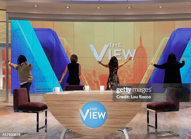 Scott Foley and Clark Gregg are the guests today, Monday October 20, 2014 on Walt Disney Television via Getty Images's "The View." "The View" airs...