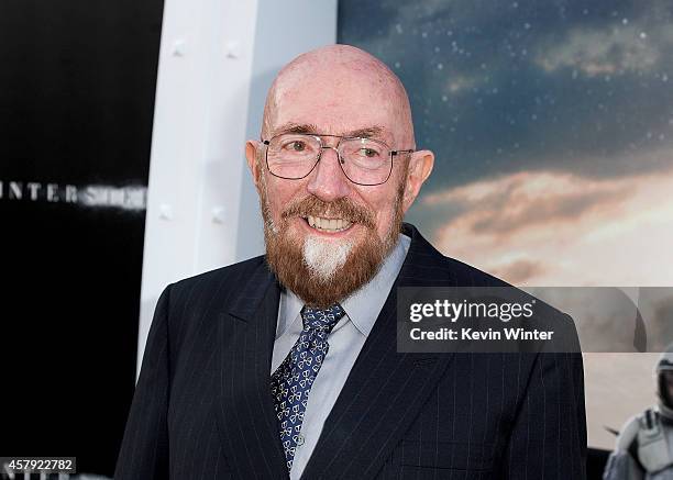 Executive producer Kip Thorne attends the premiere of Paramount Pictures' "Interstellar" at TCL Chinese Theatre IMAX on October 26, 2014 in...