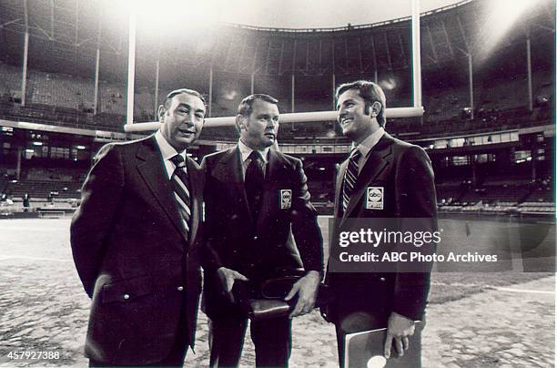 Premiere - NY Jets vs. Cleveland Browns - 9/21/70 On September 21, 1970 the lights went on and an American institution began - Walt Disney...