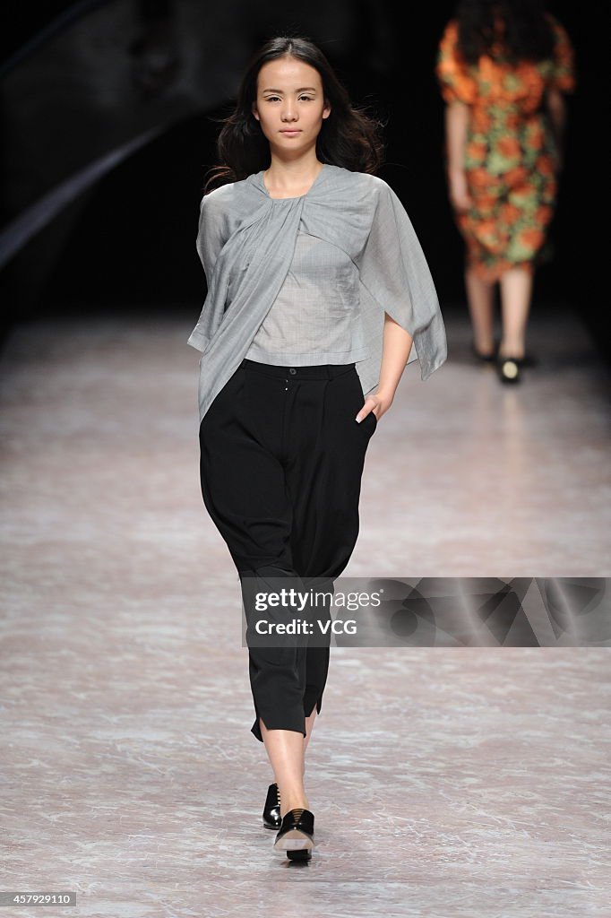 Mercedes-Benz China Fashion Week S/S 2015 - Day 2