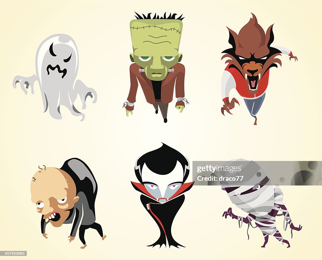 Halloween Set di mostro
