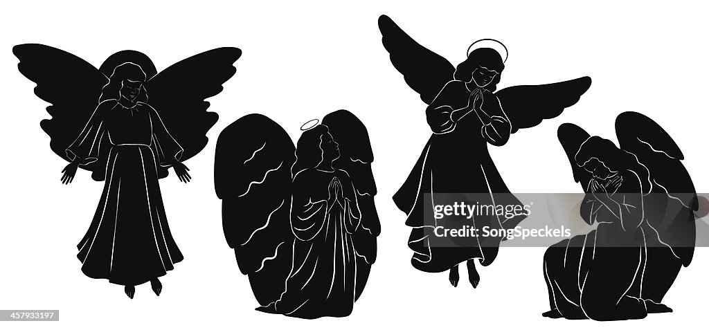 Small Angels Vector Angels High-Res Vector Graphic - Getty Images