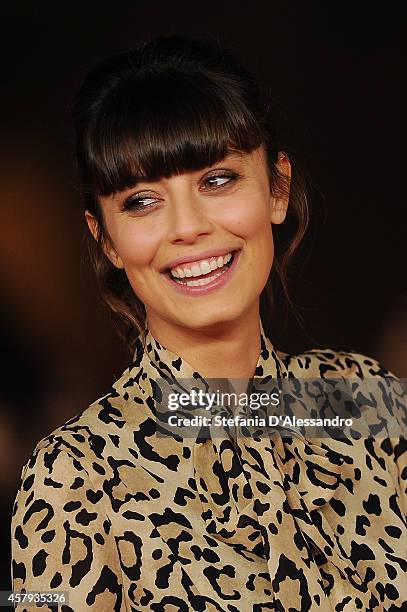 Actress Alessandra Mastronardi attends the 'A Most Wanted Man' Red Carpet during the 9th Rome Film Festival on October 25, 2014 in Rome, Italy.