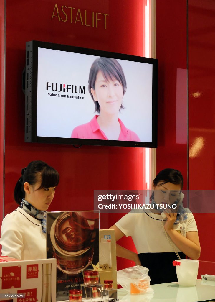 JAPAN-HEALTH-EBOLA-FUJIFILM-US-MERGER