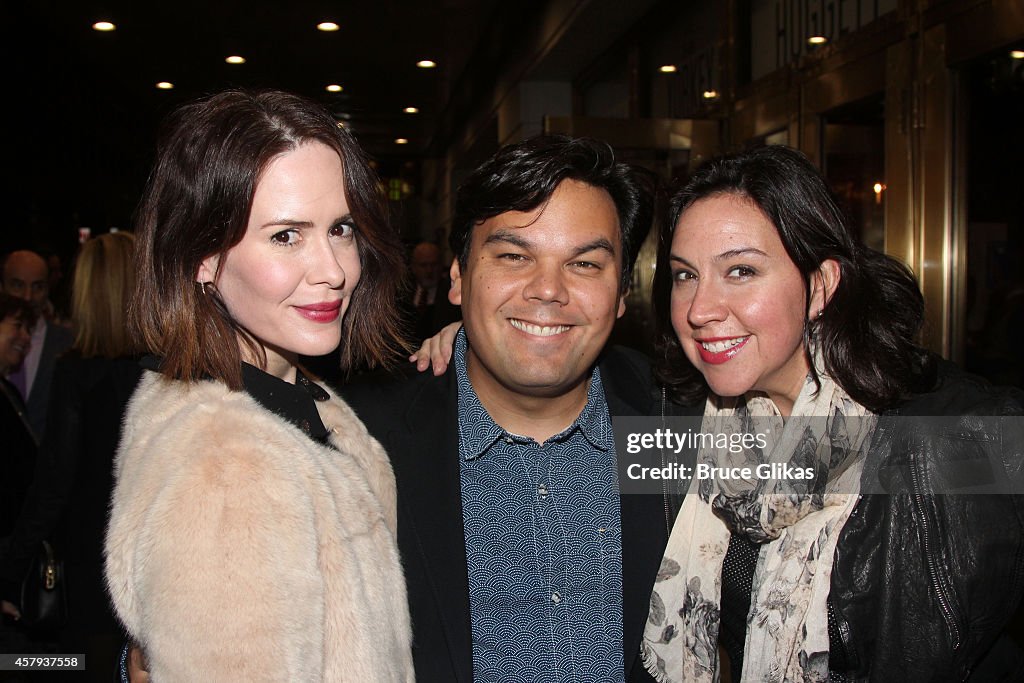 "The Last Ship" Broadway Opening Night - Arrivals And Curtain Call