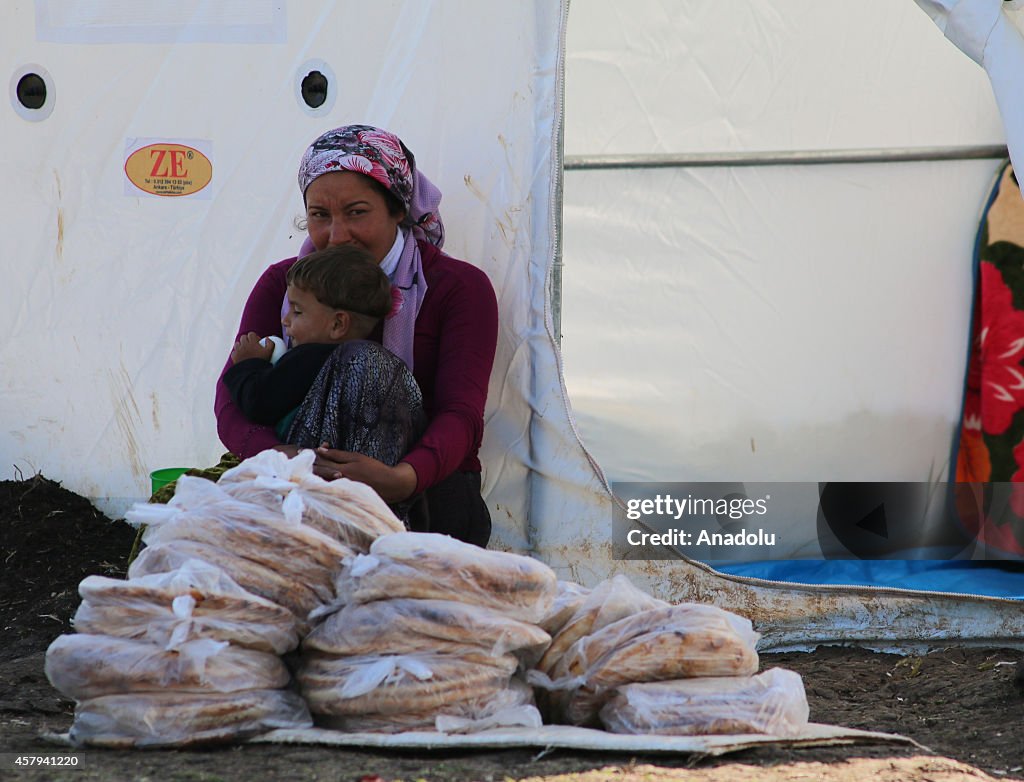 Syrian refugees living in Turkey