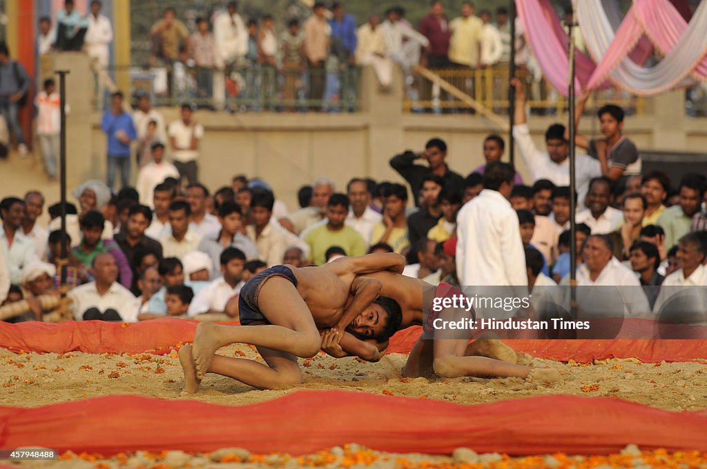 Wrestling Title Championship At Noida