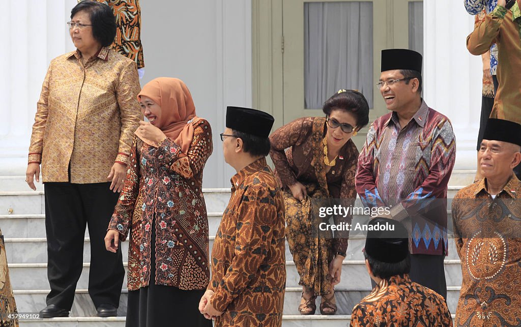 New Indonesian cabinet sworn in