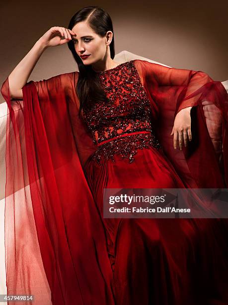 Actress Eva Green is photographed for Vanity Fair - Italy on May 15, 2014 in Cannes, France.