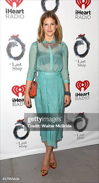 Fuschia Kate Sumner attends the Broadway Opening Night performance of 'The Last Ship' at the Neil Simon Theatre on October 26, 2014 in New York City.