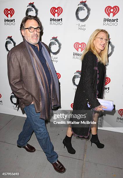 Patricia Wettig and Ken Olin attend the Broadway Opening Night performance of 'The Last Ship' at the Neil Simon Theatre on October 26, 2014 in New...