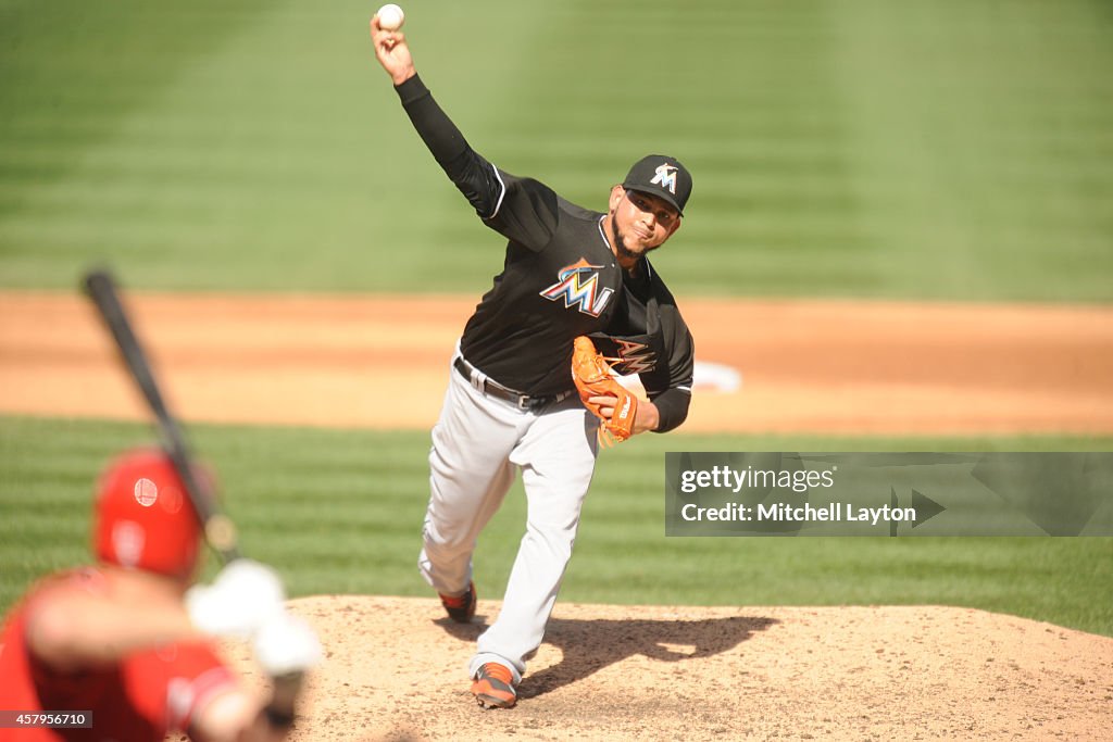 Miami Marlins v Washington Nationals