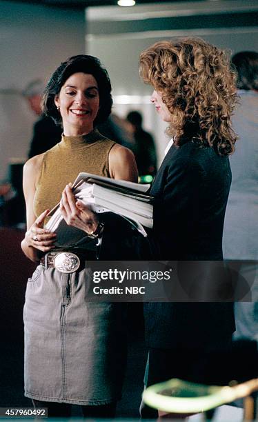 Thousand Sprinkles" Episode 3 -- Pictured: Sela Ward as Teddy Reed, Julianne Phillips as Francesca 'Frankie' Reed Margolis --