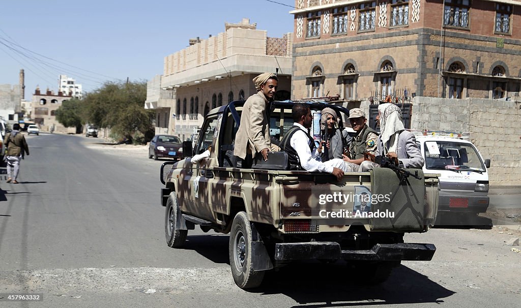 Funeral for members of the Shiite Houthi movement