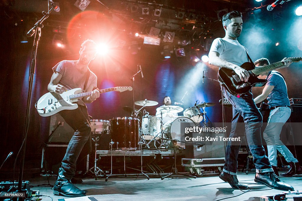 Boxer Rebellion Performs in Concert in Barcelona