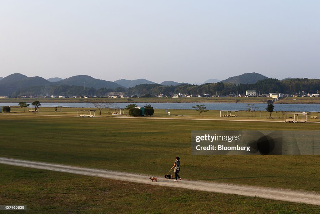 General Views Of Satsumasendai And Ichikikushikino Cities As Residents Vote On Resumption Of Kyushu Electric Power Co.'s Sendai Nuclear Power Plant