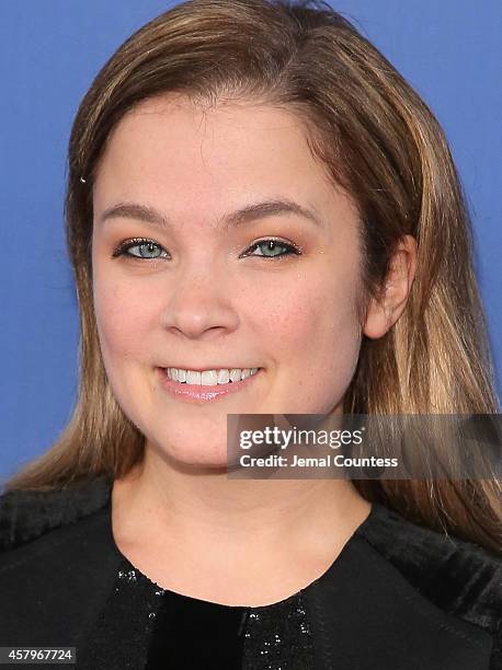 Actress Lenay Dunn attends the "Olive Kitteridge" New York Premiere at SVA Theater on October 27, 2014 in New York City.