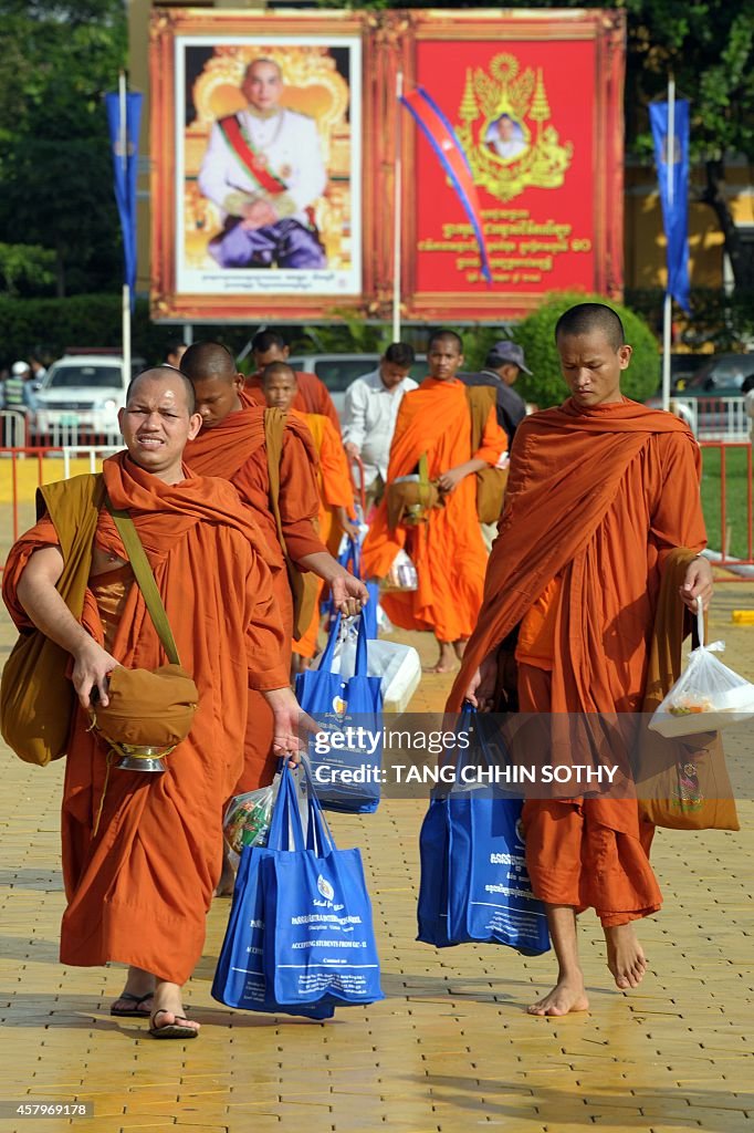 CAMBODIA-ANNIVERSARY-ROYALS-CORONATION