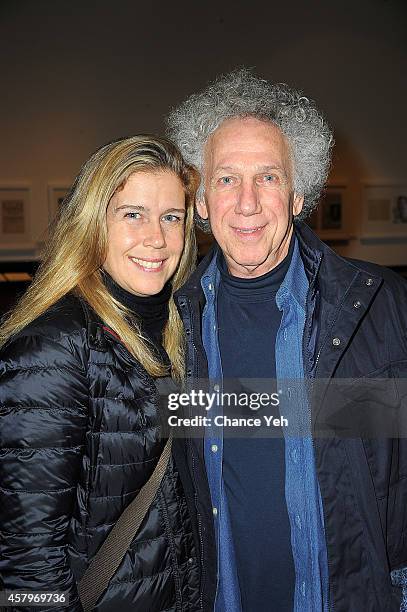 Elizabeth Gruen and Bob Gruen attend 92Y Presents: "Super Duper Alice Cooper" Screening and Conversation with Alice Cooper and Anthony DeCurtis at...