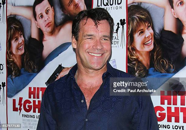 Actor David James Elliott attends the premiere of "Hit By Lightning" at the ArcLight Hollywood on October 27, 2014 in Hollywood, California.