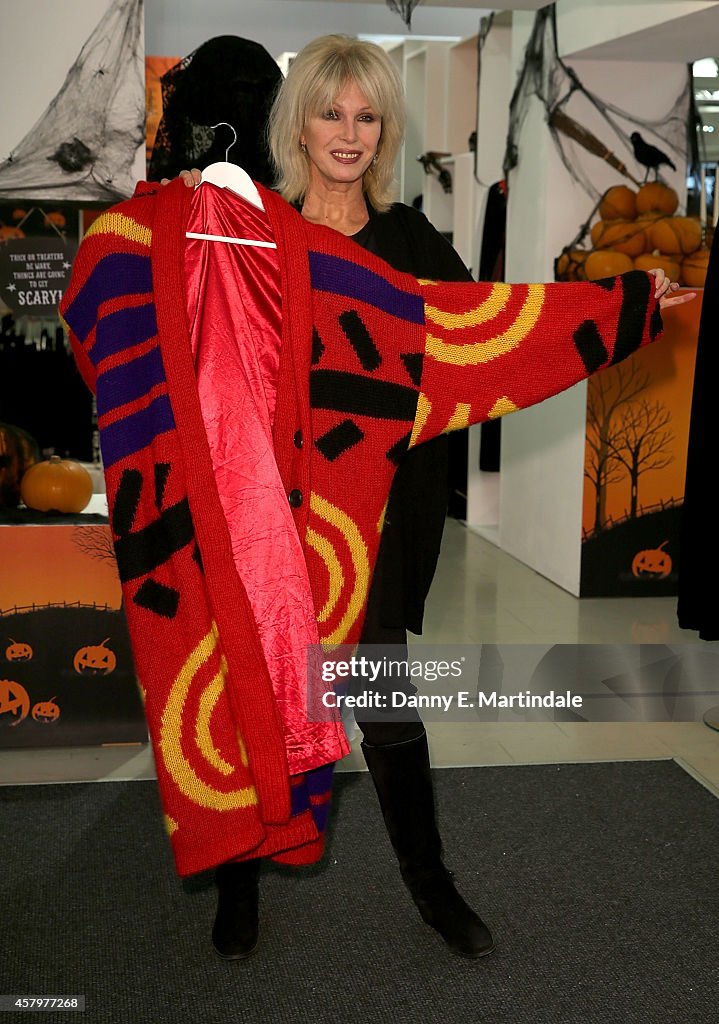 Joanna Lumley Opens Marks And Spencer Little Shwop Of Horrors