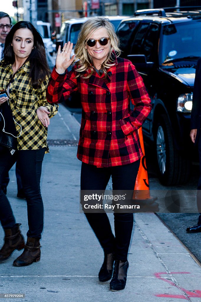 Celebrities Visit "Late Show With David Letterman" - October 27, 2014