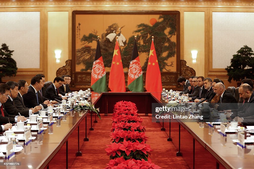 Afghanisatan's President Ashraf Ghani Ahmadzai Visits China