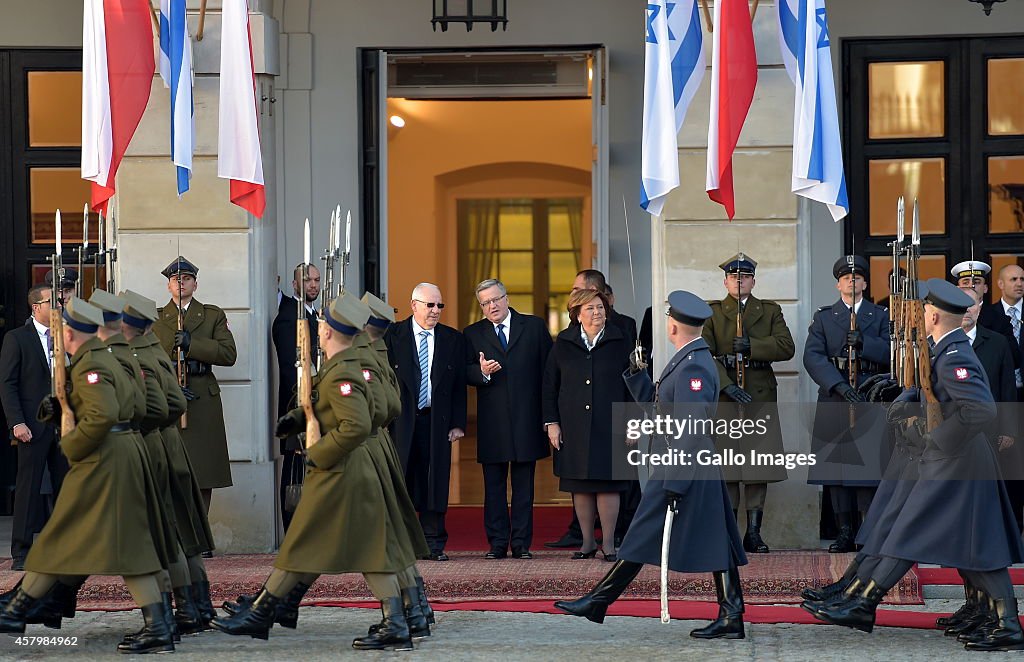 Polish President meets President of Israel