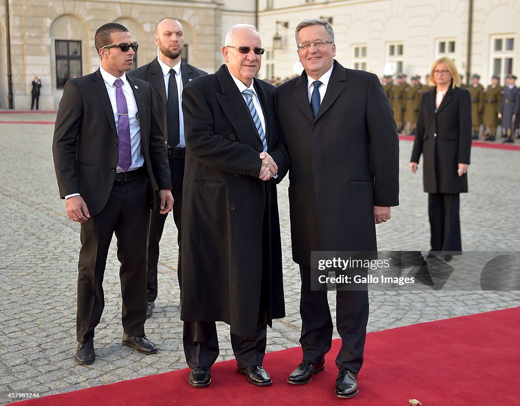 Polish President meets President of Israel