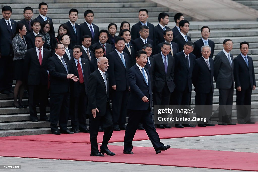 Afghanisatan's President Ashraf Ghani Ahmadzai Visits China