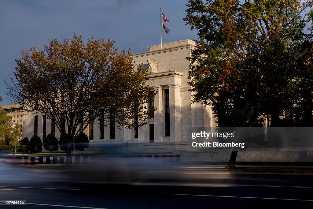 Views Of The Federal Reserve Ahead Of Federal Open Market Committee Announcement
