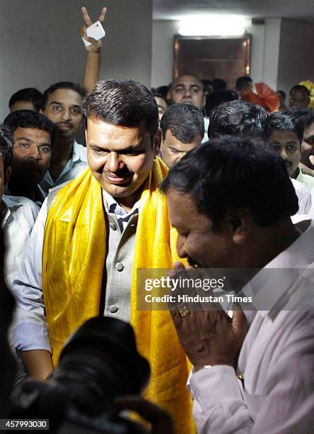 Devendra 36 Devendra Fadnavis Elected As New Chief Minister Of Maharashtra Stock ...