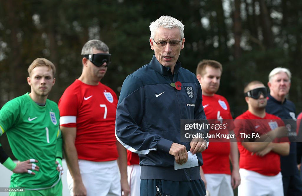 England Blind Squad Funding Announcement