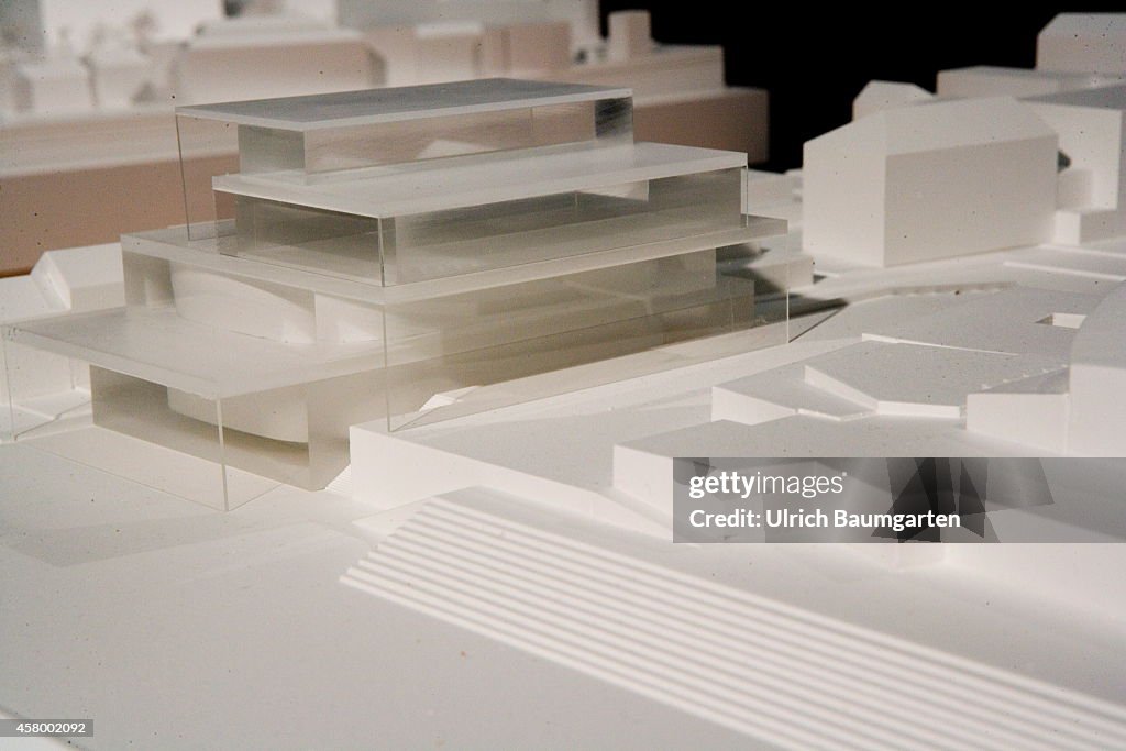 Architecrure Model (David Chipperfield) Beethoven Concert Hall In Bonn.