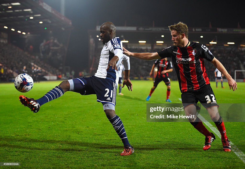 Bournemouth v West Bromwich Albion - Capital One Cup Fourth Round