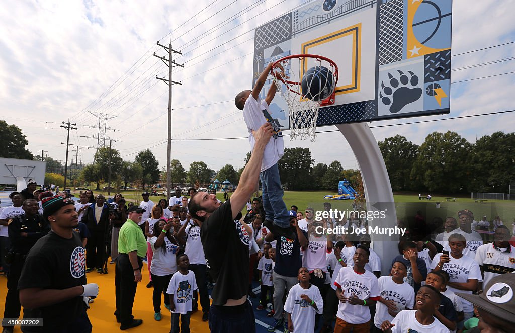 Memphis Grizzlies Day of Service