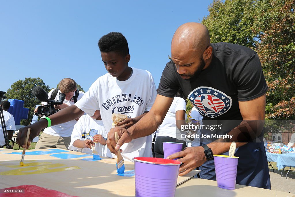 Memphis Grizzlies Day of Service