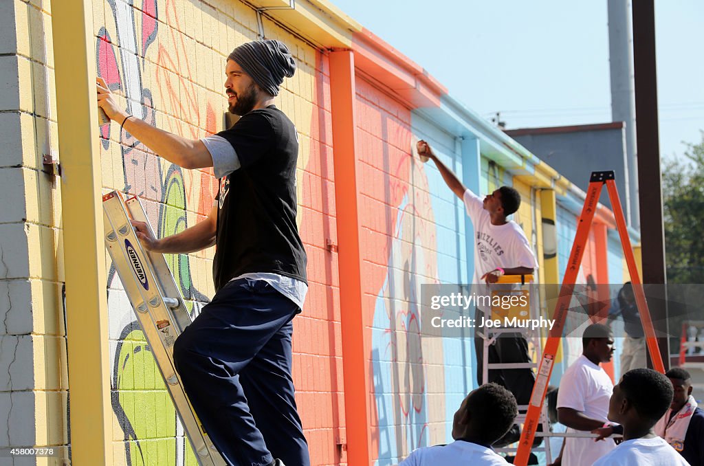 Memphis Grizzlies Day of Service