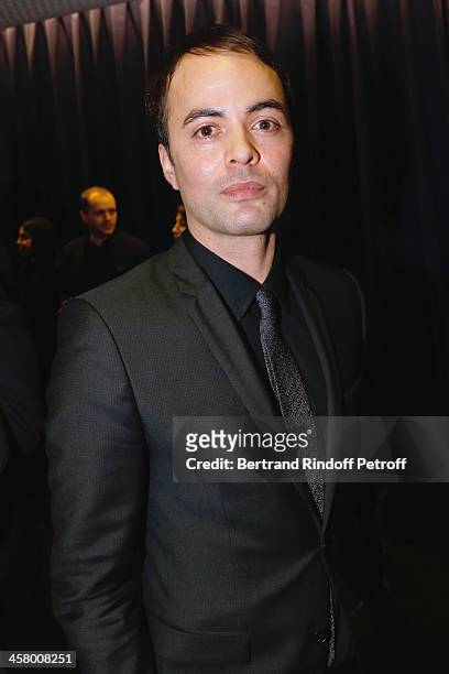 Son of Klaus Kinski and also actor Nicolai Kinski attends the 'Yves Saint Laurent' Paris movie Premiere at Cinema UGC Normandie on December 19, 2013...