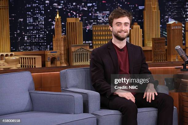 Episode 0150 -- Pictured: Actor Daniel Radcliffe on October 28, 2014 --