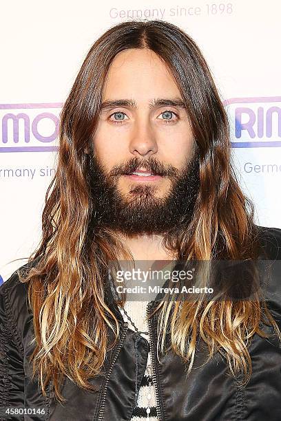 Jared Leto attends Rimowa NYC Store Grand Opening at Rimowa on October 28, 2014 in New York City.