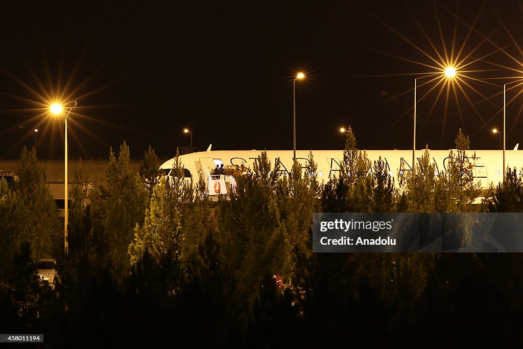 Iraqi Peshmerga forces arrive in Turkey