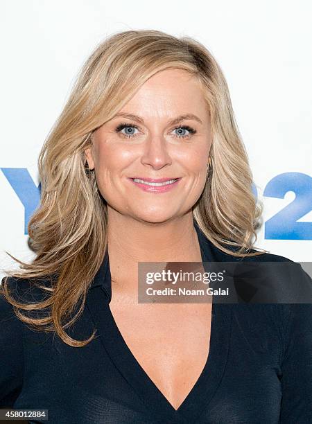 Amy Poehler attends 92Y Talks: Amy Poehler With Seth Meyers at 92Y on October 28, 2014 in New York City.